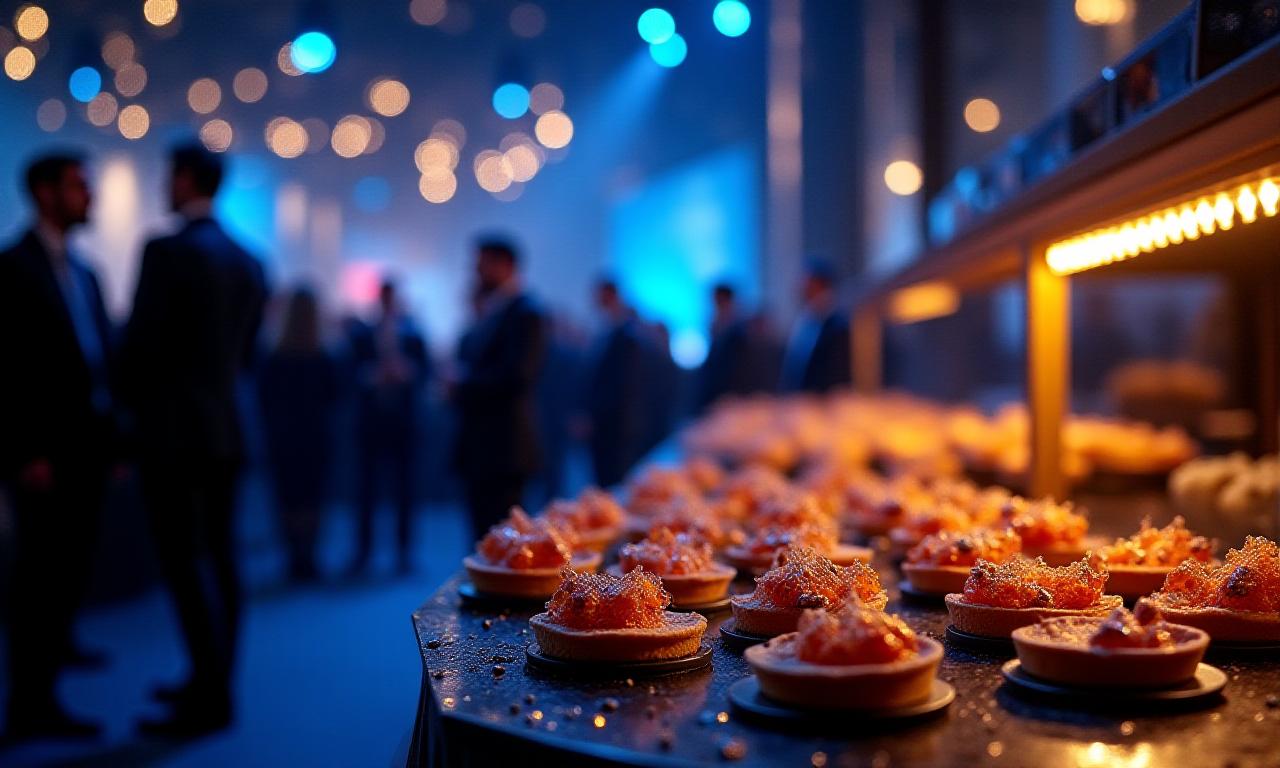 Exklusives Business-Event mit astronomisch inspiriertem Catering