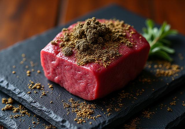 Menü Orion - Rindersteak mit Goldstaub
